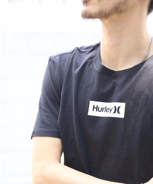 Hurley （ハーレー）の「M HRLY PRM OAO SMALL BOX TEE / ハーレー  ボックスロゴTシャツ  ユニセックス（Tシャツ/カットソー・メンズ・ブラック/ホワイト/ネイビー/オレンジ系その他/スモークグレー/ホワイト系その他/ブラック系その他・SMALL/MEDIUM/LARGE/X-LARGE）」の22枚目の写真
