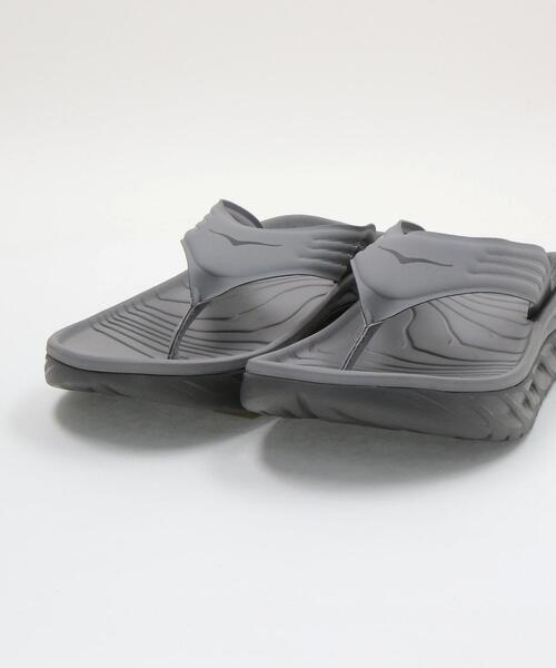 HOKA(ホカ)の「<HOKA ONE ONE> RECOVERY FLIP/サンダル ◇(サンダル・メンズ・ブラック/ダークグレー/オリーブ・10/8/11/9)」の6枚目の写真