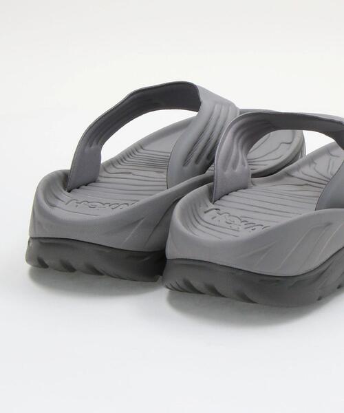 HOKA(ホカ)の「<HOKA ONE ONE> RECOVERY FLIP/サンダル ◇(サンダル・メンズ・ブラック/ダークグレー/オリーブ・10/8/11/9)」の8枚目の写真