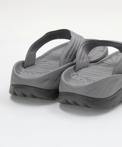 HOKA(ホカ)の「<HOKA ONE ONE> RECOVERY FLIP/サンダル ◇(サンダル・メンズ・ブラック/ダークグレー/オリーブ・10/8/11/9)」の12枚目の写真