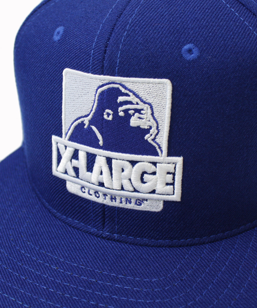 XLARGE（エクストララージ）の「OG SNAP BACK CAP（キャップ・メンズ・ブラック/グレー/ネイビー・ONE SIZE）」の8枚目の写真