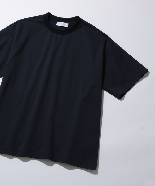 ADAM ET ROPE'(アダムエロペ)の「モックロディ オーバーサイズ T(Tシャツ/カットソー・メンズ・ホワイト/ブラック/ネイビー・M/L)」の3枚目の写真