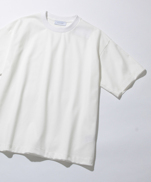 ADAM ET ROPE'(アダムエロペ)の「モックロディ オーバーサイズ T(Tシャツ/カットソー・メンズ・ホワイト/ブラック/ネイビー・M/L)」の2枚目の写真