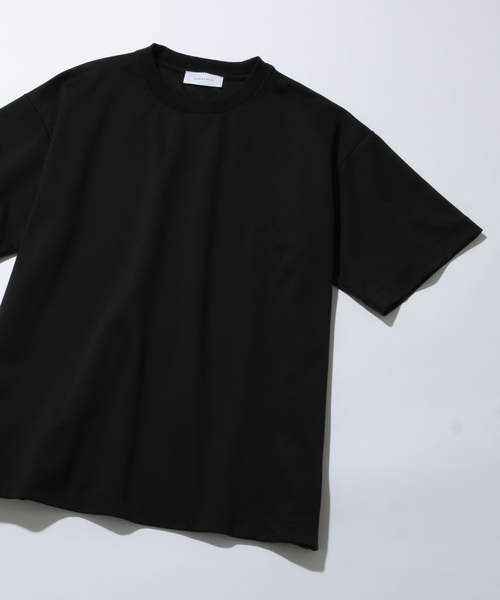 ADAM ET ROPE'(アダムエロペ)の「モックロディ オーバーサイズ T(Tシャツ/カットソー・メンズ・ホワイト/ブラック/ネイビー・M/L)」の1枚目の写真