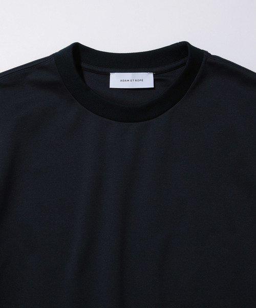 ADAM ET ROPE'(アダムエロペ)の「モックロディ オーバーサイズ T(Tシャツ/カットソー・メンズ・ホワイト/ブラック/ネイビー・M/L)」の9枚目の写真