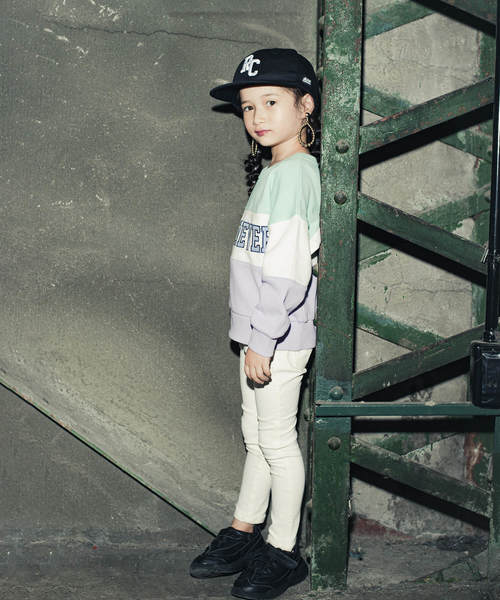 RADCHAP(ラッドチャップ)の「プレミアムストレッチ裏起毛スキニーパンツ(その他パンツ・キッズ・ブラック/エンジ/ベージュ/アイボリー/カーキオリーブ・80cm/90cm/110cm/100cm/120cm/130cm/140cm)」の7枚目の写真