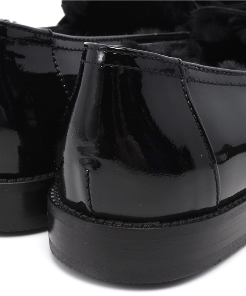 Ray BEAMS（レイビームス）の「BELLINI / ボアエナメル ローファー（ドレスシューズ・レディース・ブラック・39/38/35/37/36）」の8枚目の写真