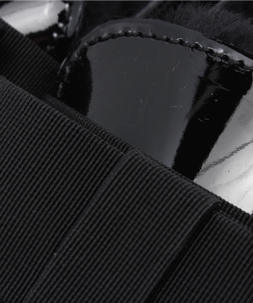 Ray BEAMS（レイビームス）の「BELLINI / ボアエナメル ローファー（ドレスシューズ・レディース・ブラック・39/38/35/37/36）」の10枚目の写真