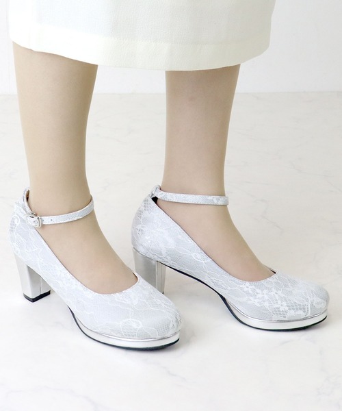 セール】Liberty Doll / ラウンドトゥ6.5cmチャンキーヒール