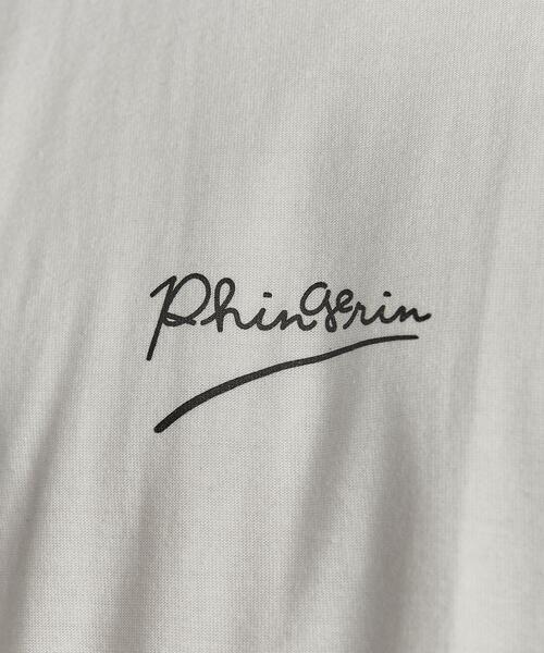 別注】 ＜PHINGERIN（フィンガリン）＞ LOGO LONG SLEEVE TEE/Tシャツ 