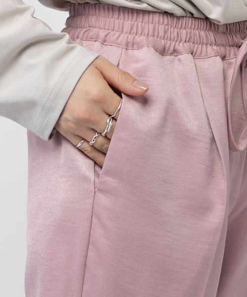 mystic（ミスティック）の「サテンイージーパンツ（その他パンツ・レディース・アイボリー/イエロー/ピンク・FREE）」の6枚目の写真