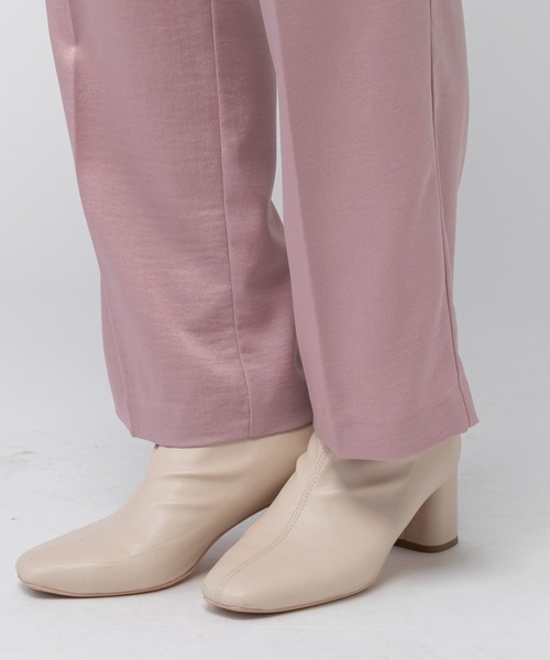 mystic（ミスティック）の「サテンイージーパンツ（その他パンツ・レディース・アイボリー/イエロー/ピンク・FREE）」の8枚目の写真