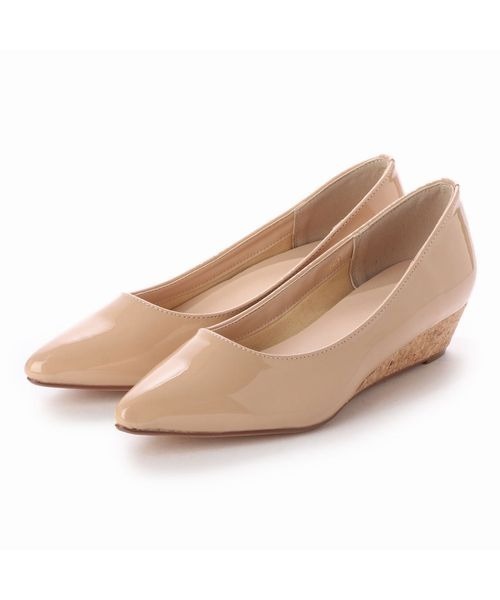 Fin（フィン）の「ポインテッドトゥウェッジパンプス（パンプス・レディース・パイソン/ベージュ/グレー/シルバー/ブラック・22.5cm/23cm/23.5cm/24cm/24.5cm/25cm）」の20枚目の写真