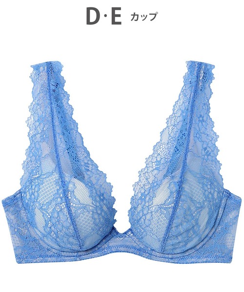 バストにフィット・脇シャープの寄せるブラ D-Ecup（ブラジャー