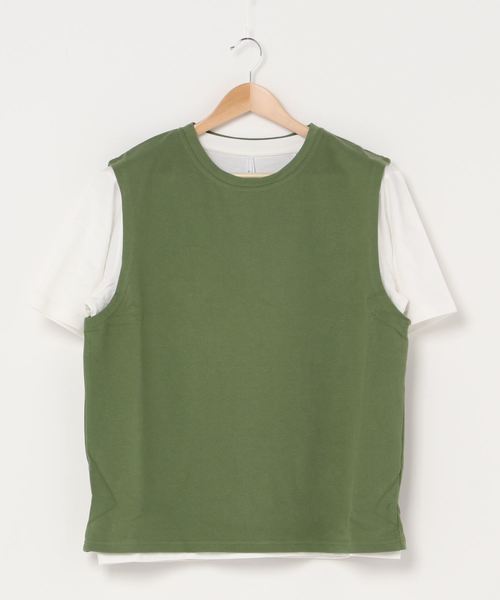 THISIS(ディスイズ)の「ベストアンサンブルTシャツ(Tシャツ/カットソー・メンズ・ブラック/カーキ/ブラウン/ベージュ・MEDIUM/X-LARGE/LARGE)」の4枚目の写真