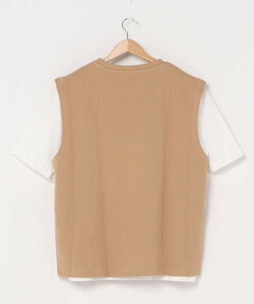 THISIS(ディスイズ)の「ベストアンサンブルTシャツ(Tシャツ/カットソー・メンズ・ブラック/カーキ/ブラウン/ベージュ・MEDIUM/X-LARGE/LARGE)」の6枚目の写真