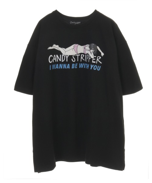 セール Be With You トップス Tシャツ カットソー Candy Stripper キャンディストリッパー のファッション通販 Zozotown