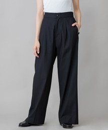 Munich | レーヨン麻ワイドパンツ (セットアップ可）(スラックス)