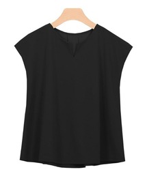 キーネックフレンチTブラウス