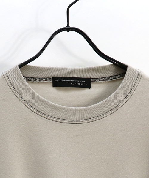 Confirm(コンファーム)の「Confirm / コンファーム オーバースリットビッグシルエットTシャツ(Tシャツ/カットソー・メンズ・ベージュ/ブラウン/ラベンダー・M/L)」の22枚目の写真