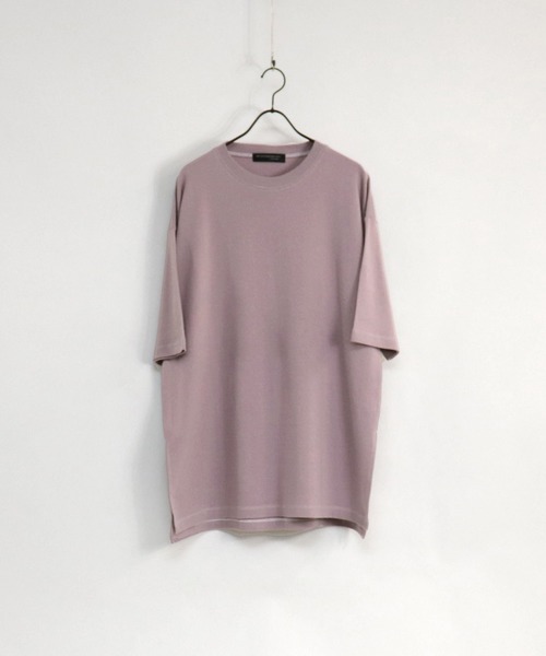 Confirm(コンファーム)の「Confirm / コンファーム オーバースリットビッグシルエットTシャツ(Tシャツ/カットソー・メンズ・ベージュ/ブラウン/ラベンダー・M/L)」の15枚目の写真