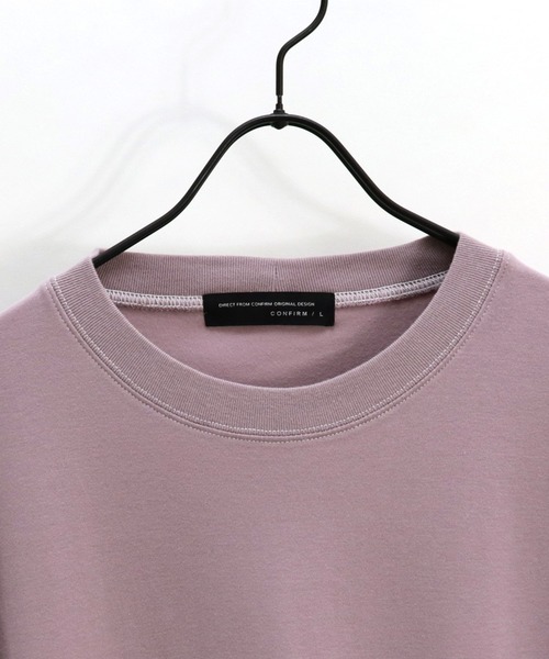Confirm(コンファーム)の「Confirm / コンファーム オーバースリットビッグシルエットTシャツ(Tシャツ/カットソー・メンズ・ベージュ/ブラウン/ラベンダー・M/L)」の16枚目の写真