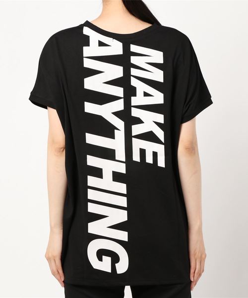 one way(ワンウェイ)の「柄ポケットバックロゴTシャツ(Tシャツ/カットソー・レディース・ホワイト/ベージュ/ブラック/ブラック系その他/ダークグリーン・FREE)」の20枚目の写真
