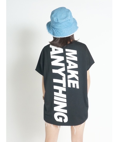 one way(ワンウェイ)の「柄ポケットバックロゴTシャツ(Tシャツ/カットソー・レディース・ホワイト/ベージュ/ブラック/ブラック系その他/ダークグリーン・FREE)」の15枚目の写真