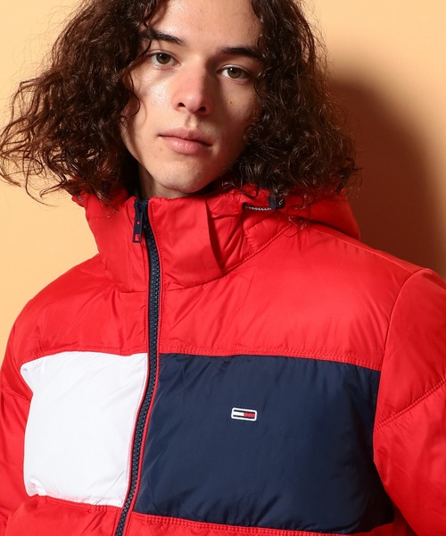 tommy jeans（トミー ジーンズ）の「カラーブロックパッファ 