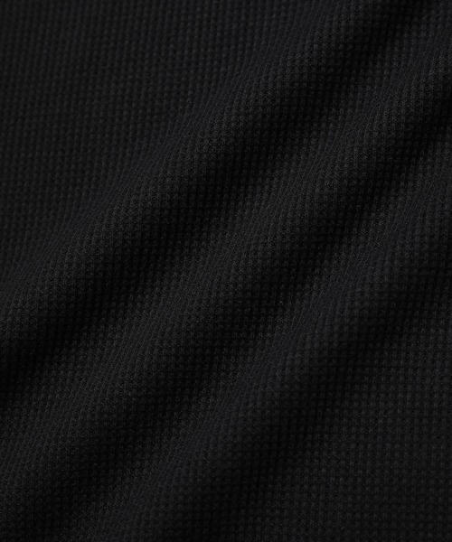 HANES(ヘインズ)の「【Hanes for BIOTOP】Long Sleeve Thermal T-Shirts(Tシャツ/カットソー・メンズ・ホワイト/ブラック・S/M/L)」の5枚目の写真