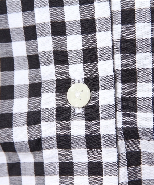 CIAOPANIC TYPY(チャオパニックティピー)の「ギンガムレギュラーシャツ(シャツ/ブラウス・レディース・ブラック/ネイビー・FREE)」の3枚目の写真