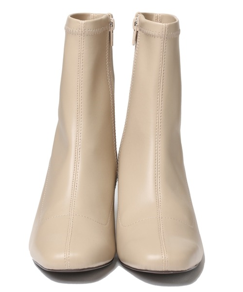 LAKOLE（ラコレ）の「スクエアトゥソフトブーツ / LAKOLE（ブーツ・レディース・ブラック/ダークブラウン/サンドベージュ・MEDIUM/LARGE）」の7枚目の写真