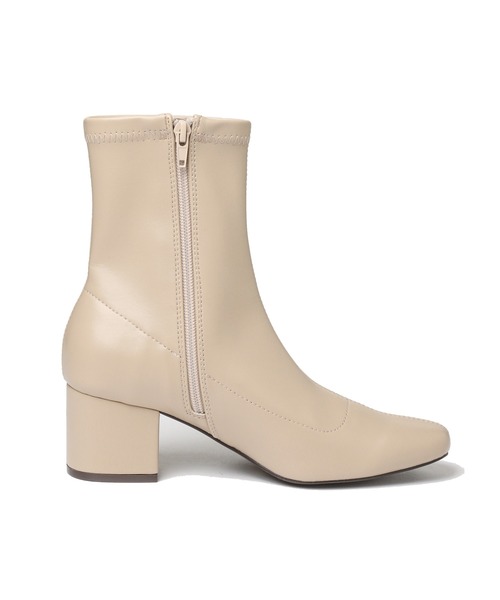 LAKOLE（ラコレ）の「スクエアトゥソフトブーツ / LAKOLE（ブーツ・レディース・ブラック/ダークブラウン/サンドベージュ・MEDIUM/LARGE）」の16枚目の写真