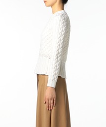 ESTNATION（エストネーション）の「ESTNATION / アラン柄ペプラムプル