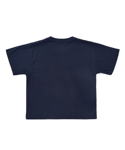 TEG TEG(テグテグ)の「BOX TEG TEE Adult(Tシャツ/カットソー・レディース・ライトブルー/ネイビー/マスタード・S)」の6枚目の写真