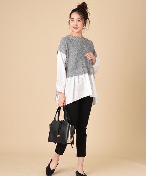 INTERPLANET(インタープラネット)の「2WAYサイドZIPトートBAG(トートバッグ・レディース・ブラック/キャメル・フリー)」の15枚目の写真