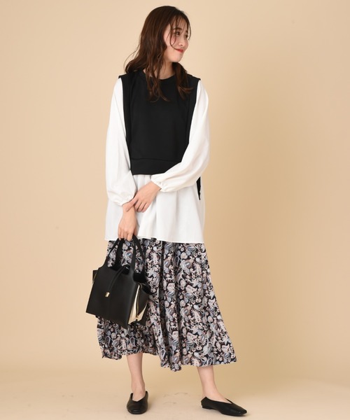 INTERPLANET(インタープラネット)の「2WAYサイドZIPトートBAG(トートバッグ・レディース・ブラック/キャメル・フリー)」の11枚目の写真