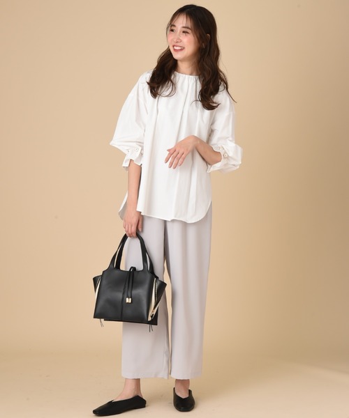 INTERPLANET(インタープラネット)の「2WAYサイドZIPトートBAG(トートバッグ・レディース・ブラック/キャメル・フリー)」の14枚目の写真