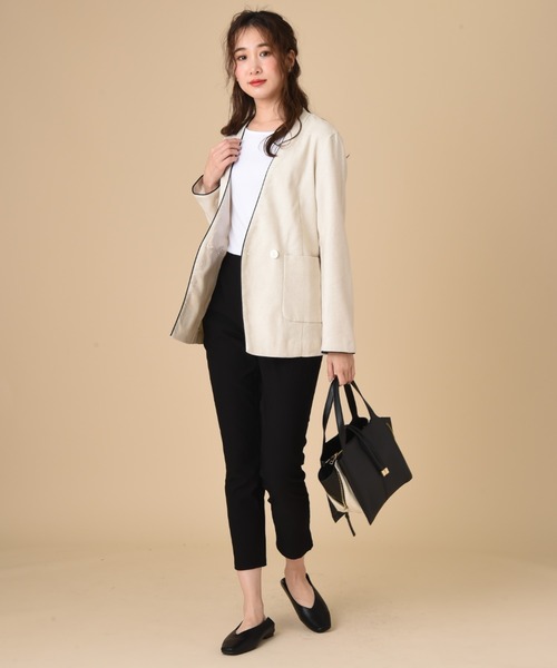 INTERPLANET(インタープラネット)の「2WAYサイドZIPトートBAG(トートバッグ・レディース・ブラック/キャメル・フリー)」の16枚目の写真