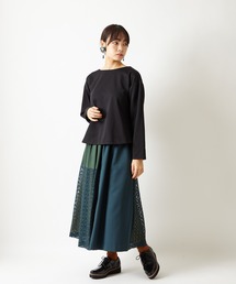 ふりふ（フリフ）の「レース切り替えスカート（スカート）」