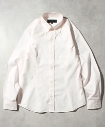 【日本製/Made in Japan】ブロードデュエボタンダウンロングスリーブドレスシャツ