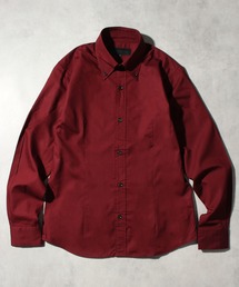 【日本製/Made in Japan】ブロードデュエボタンダウンロングスリーブドレスシャツ