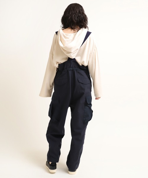 RNA-N（アールエヌエーエヌ）の「M1581 クリーンパイルフーディプルオーバー（パーカー・レディース・ブラウン/グレー/キナリ・MEDIUM）」の13枚目の写真