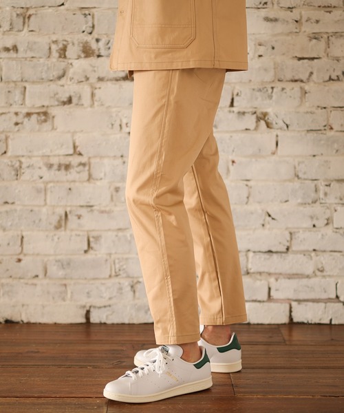 UNION STATION(ユニオンステーション)の「ツイルストレッチパンツ(スラックス・メンズ・ブラック/ベージュ/グレー系その他・S/M/L/LL)」の5枚目の写真