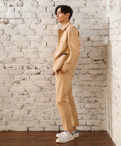 UNION STATION(ユニオンステーション)の「ツイルストレッチパンツ(スラックス・メンズ・ブラック/ベージュ/グレー系その他・S/M/L/LL)」の9枚目の写真