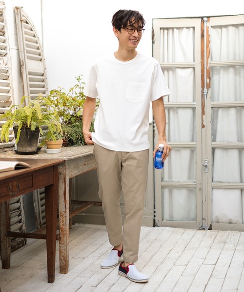 UNION STATION(ユニオンステーション)の「ツイルストレッチパンツ(スラックス・メンズ・ブラック/ベージュ/グレー系その他・S/M/L/LL)」の16枚目の写真