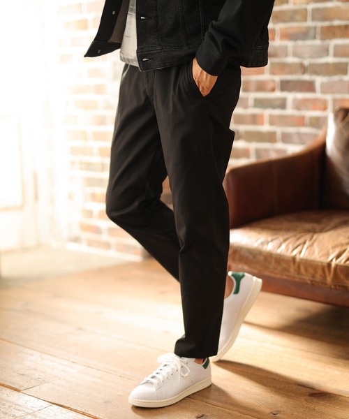 UNION STATION(ユニオンステーション)の「ツイルストレッチパンツ(スラックス・メンズ・ブラック/ベージュ/グレー系その他・S/M/L/LL)」の19枚目の写真
