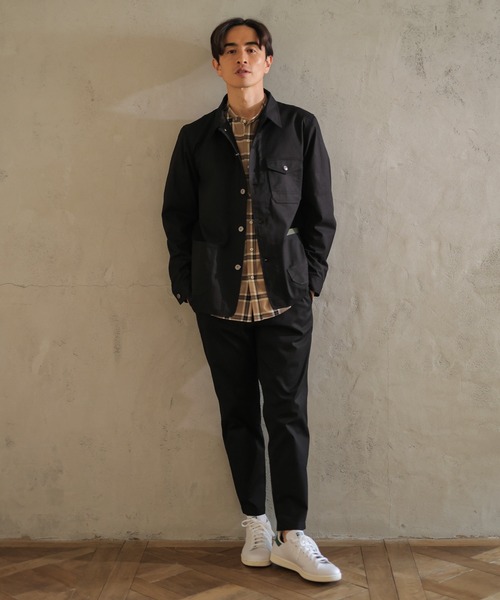 UNION STATION(ユニオンステーション)の「ツイルストレッチパンツ(スラックス・メンズ・ブラック/ベージュ/グレー系その他・S/M/L/LL)」の22枚目の写真