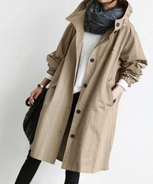 【M~XL対応】フーデッドモッズコート