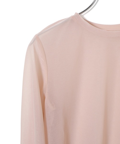 ADAM ET ROPE'（アダムエロペ）の「シースループルオーバー（Tシャツ/カットソー・レディース・グレー/ピンク/イエロー系その他・FREE）」の18枚目の写真